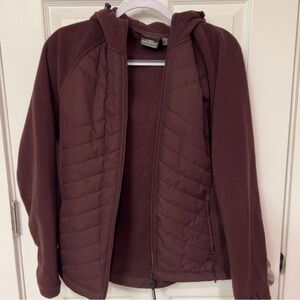 New Balance Maroon zip up Sweatshirt